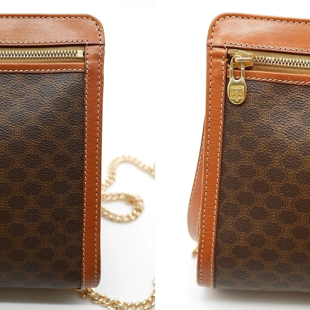 🍓CELINE Macadam Triomphe Clutch